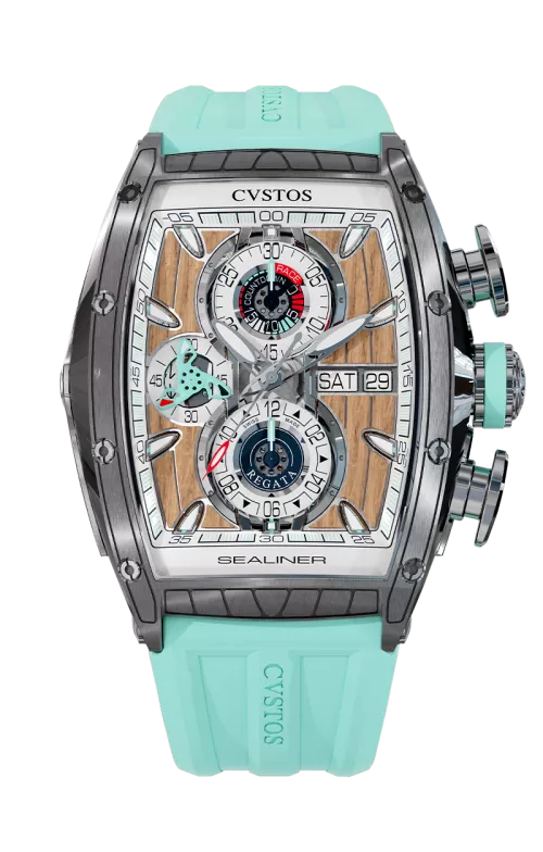 Sealiner Chronograph Steel / Navy Blue